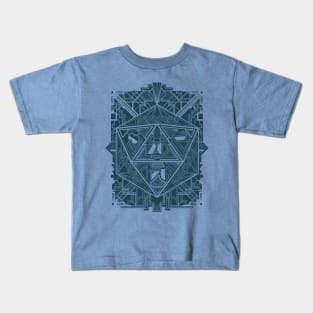 D20 deco blue Kids T-Shirt